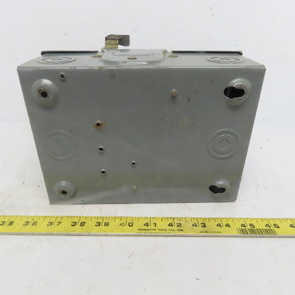 Square D D321N Ser E2 30A 240V 3 Pole Fusible Safety Disconnect Switch