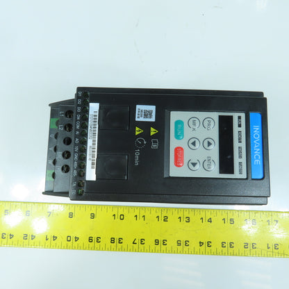 Suzhou Inovance MD200S0.4B 0.4kW Inverter Drive 200-240V 1PH In 0-240V 3PH Out