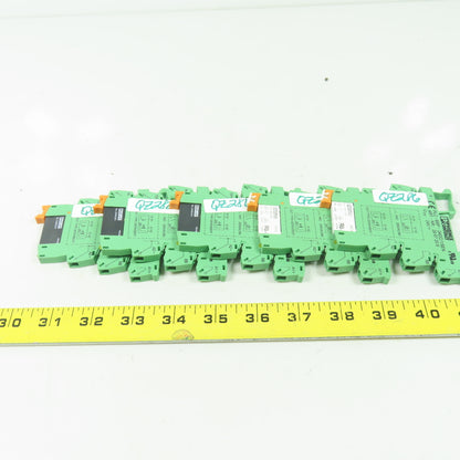 Phoenix Contact PLC-BSP-24DC/1/SEN 250VAC Relay Terminal Block 24VDC 6A Lot Of 5