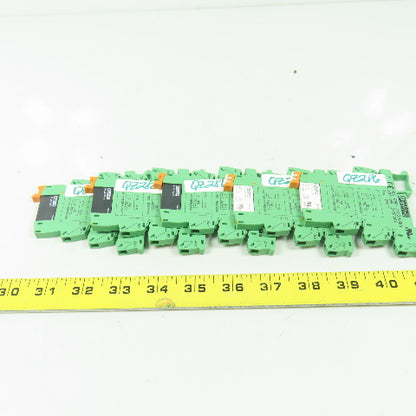 Phoenix Contact PLC-BSP-24DC/1/SEN 250VAC Relay Terminal Block 24VDC 6A Lot Of 5