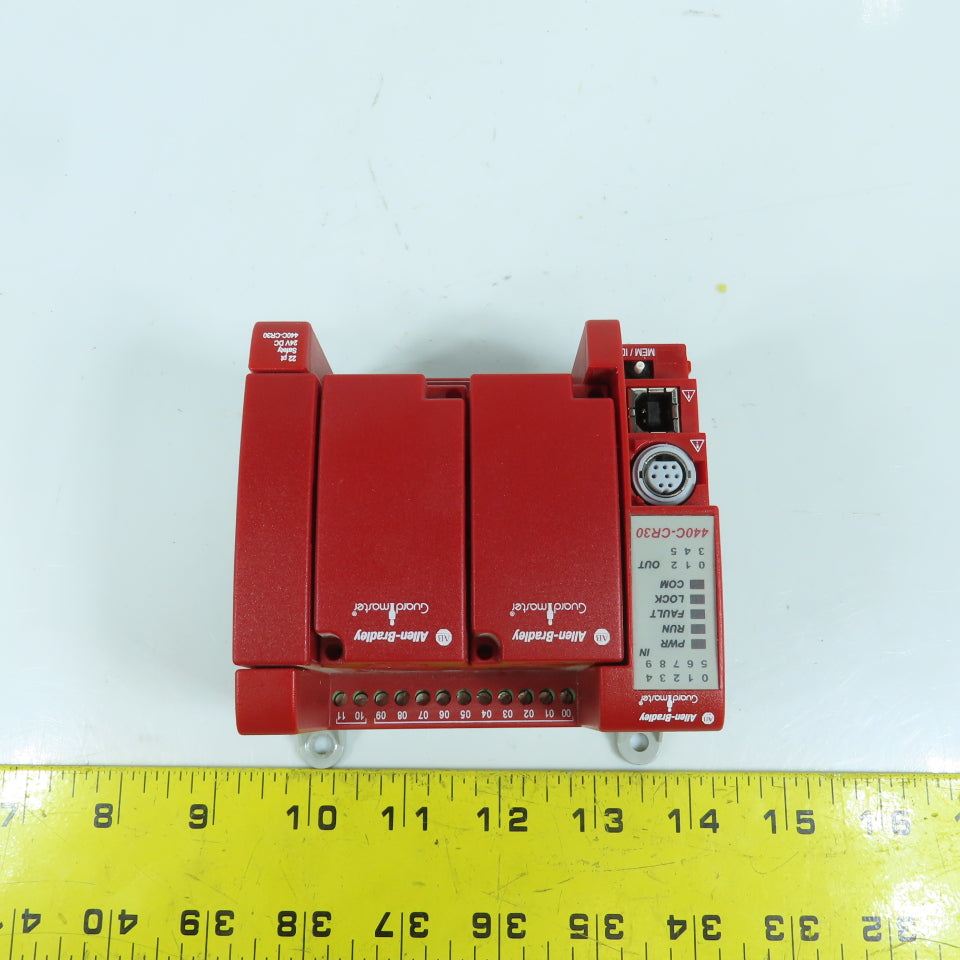 Allen Bradley 440C-CR30-22BBB Ser A10.01 Guard Master Safety Relay 24V DC