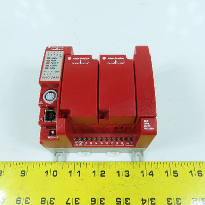 Allen Bradley 440C-CR30-22BBB Ser A10.01 Guard Master Safety Relay 24V DC
