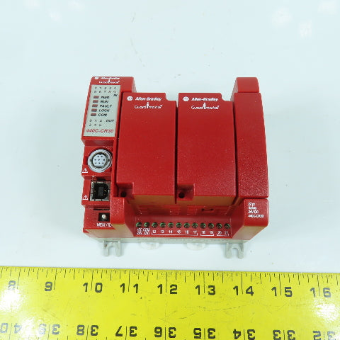 Allen Bradley 440C-CR30-22BBB Ser A10.01 Guard Master Safety Relay 24V DC