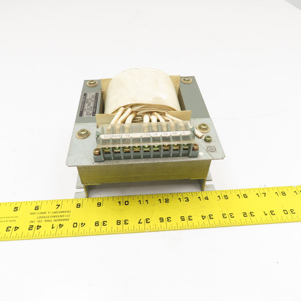 Chuo Electric 4H501-143 220/200V Pri 900VA 100/32-28V Sec Transformer