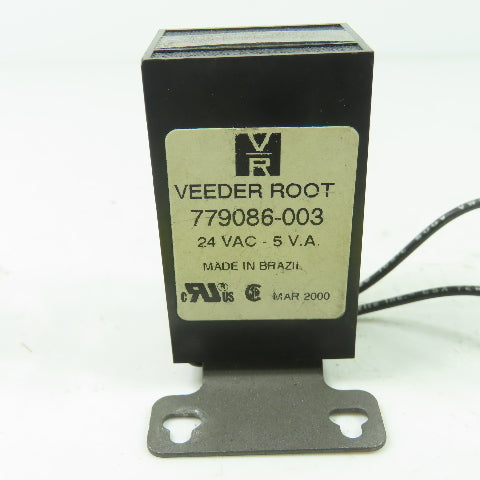 Veeder Root 779086-003 24VAC Digital Counter Base Mount 5 V.A.