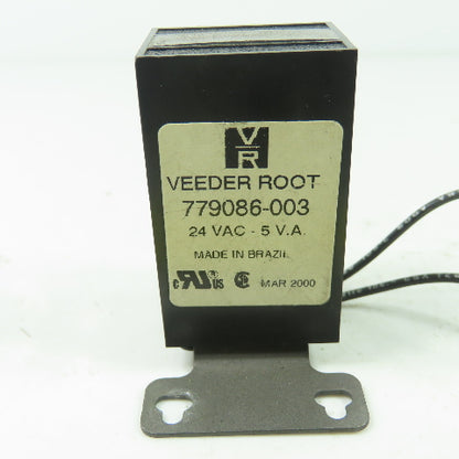 Veeder Root 779086-003 24VAC Digital Counter Base Mount 5 V.A.