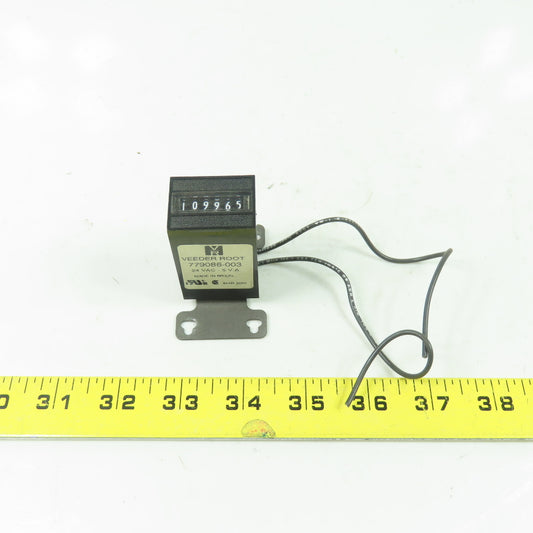 Veeder Root 779086-003 24VAC Digital Counter Base Mount 5 V.A.