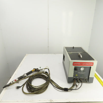 Assembly Automation SA-1.5 Vibratory Screw Feeder ETPDL21-04-I06-PS-H Nut Runner