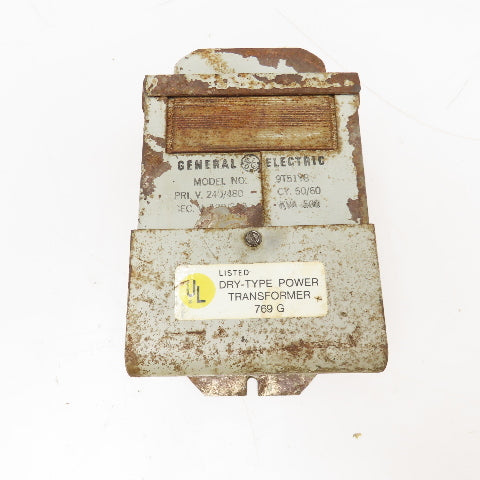 General Electric 9T51Y8 240/480V Primary .500kVa 120/240V Secondary Transformer