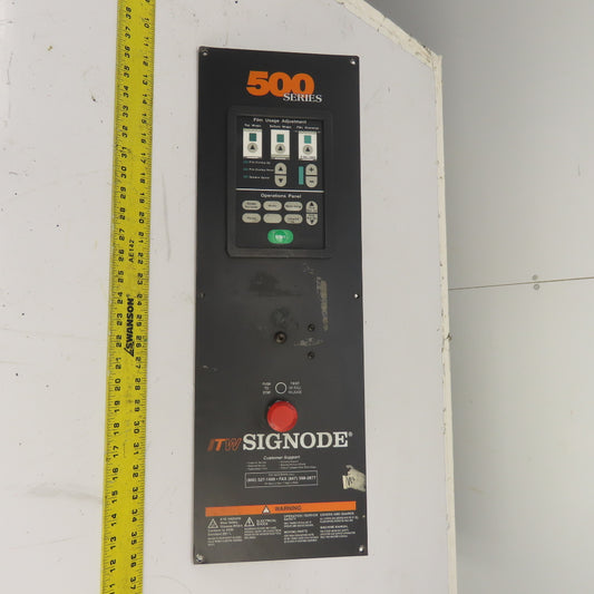 ITW Signode 50-12019-001 500 Series Shrink Wrapper Control Panel Board Rev. B