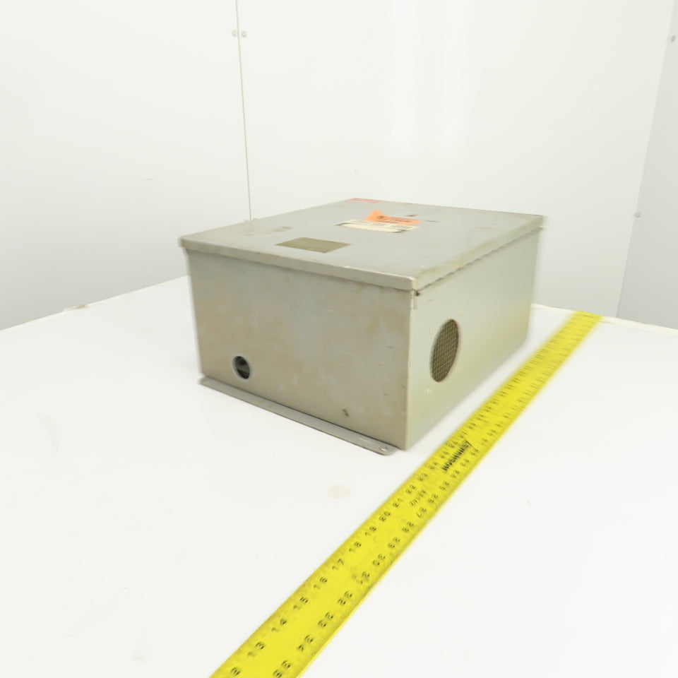 Hoffman 16" x 14" x 8" Steel Electrical Enclosure W/ Backplate & Hinged Door