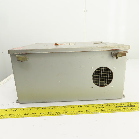 Hoffman 16" x 14" x 8" Steel Electrical Enclosure W/ Backplate & Hinged Door