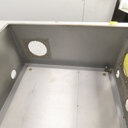 Hoffman 16" x 14" x 8" Steel Electrical Enclosure W/ Backplate & Hinged Door