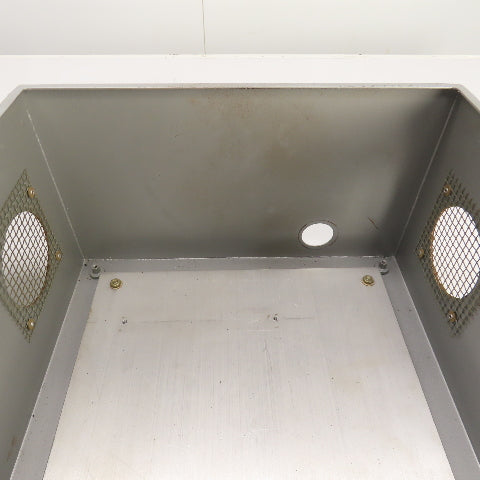 Hoffman 16" x 14" x 8" Steel Electrical Enclosure W/ Backplate & Hinged Door