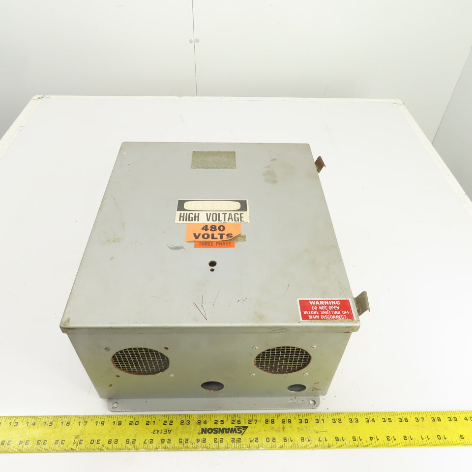 Hoffman 16" x 14" x 8" Steel Electrical Enclosure W/ Backplate & Hinged Door