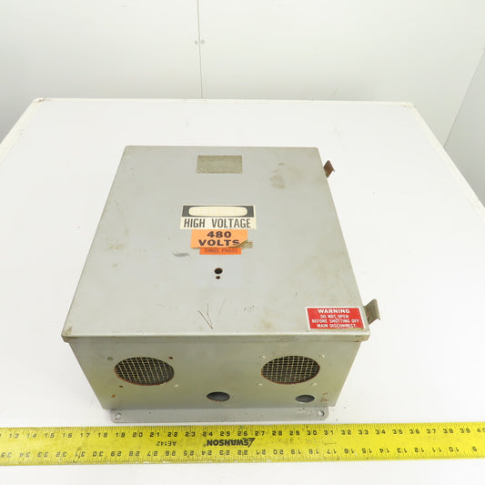 Hoffman 16" x 14" x 8" Steel Electrical Enclosure W/ Backplate & Hinged Door