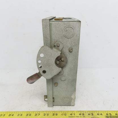 General Electric TG4321 30A 240V 3 Pole Fusible Safety Disconnect Switch