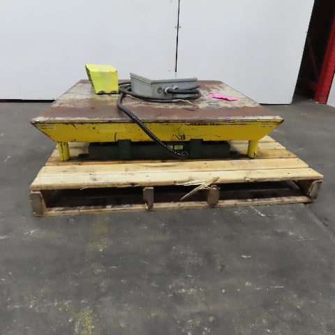 Southworth 6000Lbs Capacity Hydraulic Lift Table 42" x 40" 480V 3Ph 8-32" Lift