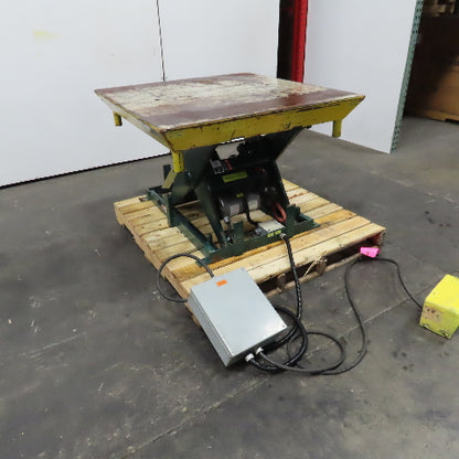 Southworth 6000Lbs Capacity Hydraulic Lift Table 42" x 40" 480V 3Ph 8-32" Lift