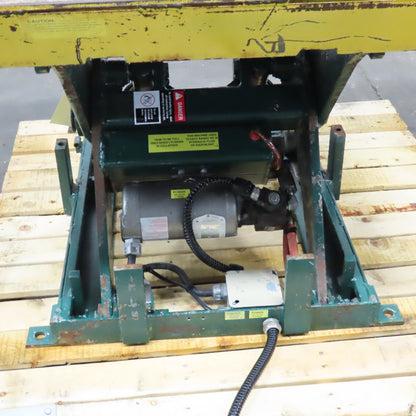 Southworth 6000Lbs Capacity Hydraulic Lift Table 42" x 40" 480V 3Ph 8-32" Lift