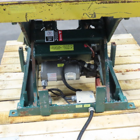 Southworth 6000Lbs Capacity Hydraulic Lift Table 42" x 40" 480V 3Ph 8-32" Lift