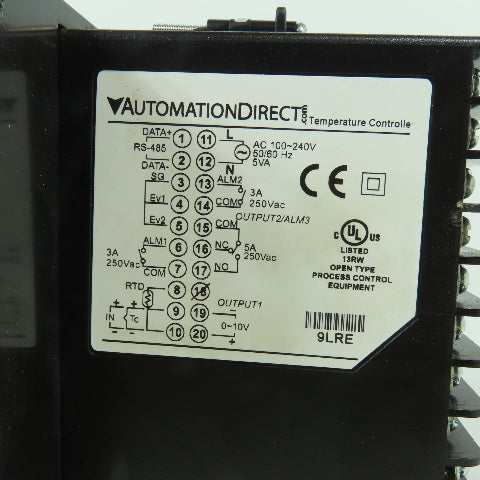 Automation Direct SL4896-LRE SOLO Temperature Controller 100-240VAC