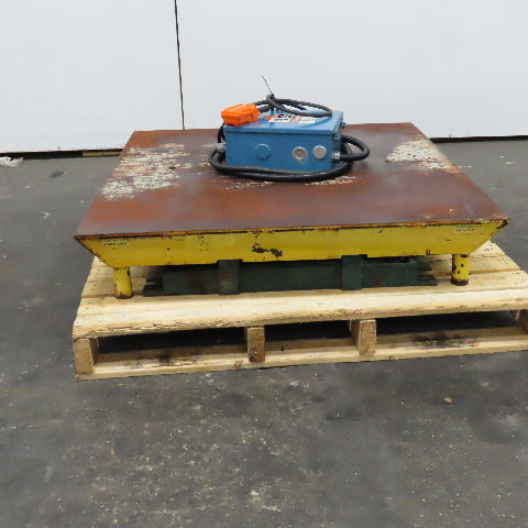 Southworth 6000Lbs Capacity Hydraulic Lift Table 42x40" 480V 3Ph 8-32" Lift