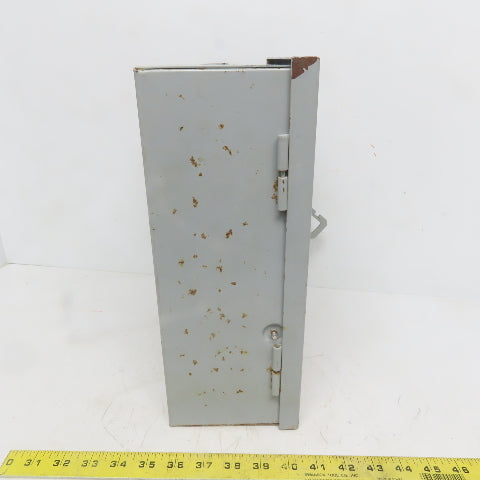 General Electric TH3361J Model 10 30A 600V 3P Fusible Safety Disconnect Switch