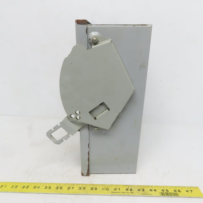 General Electric TH3361J Model 10 30A 600V 3P Fusible Safety Disconnect Switch