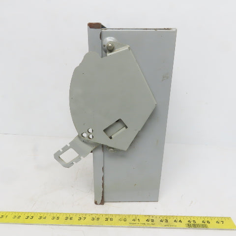 General Electric TH3361J Model 10 30A 600V 3P Fusible Safety Disconnect Switch
