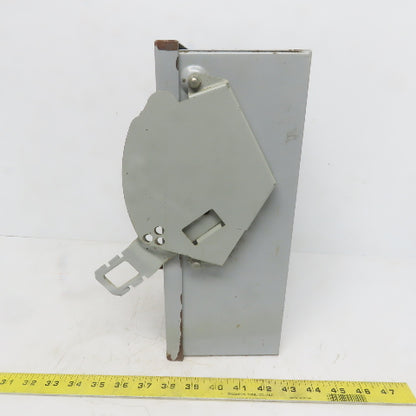 General Electric TH3361J Model 10 30A 600V 3P Fusible Safety Disconnect Switch