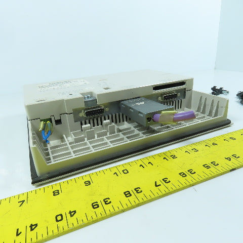 Siemens 6AV3 617-1JC30-0AX1 Operator Panel Display OP17-DP12 W/ Mounting Clips
