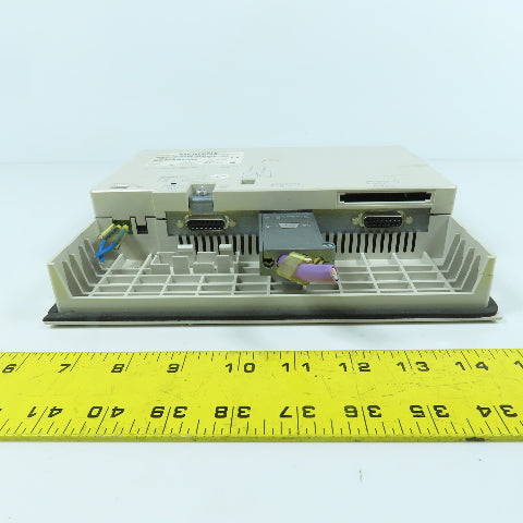 Siemens 6AV3 617-1JC30-0AX1 Operator Panel Display OP17-DP12 W/ Mounting Clips