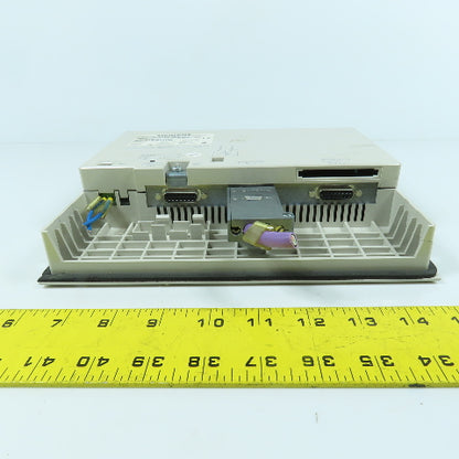 Siemens 6AV3 617-1JC30-0AX1 Operator Panel Display OP17-DP12 W/ Mounting Clips