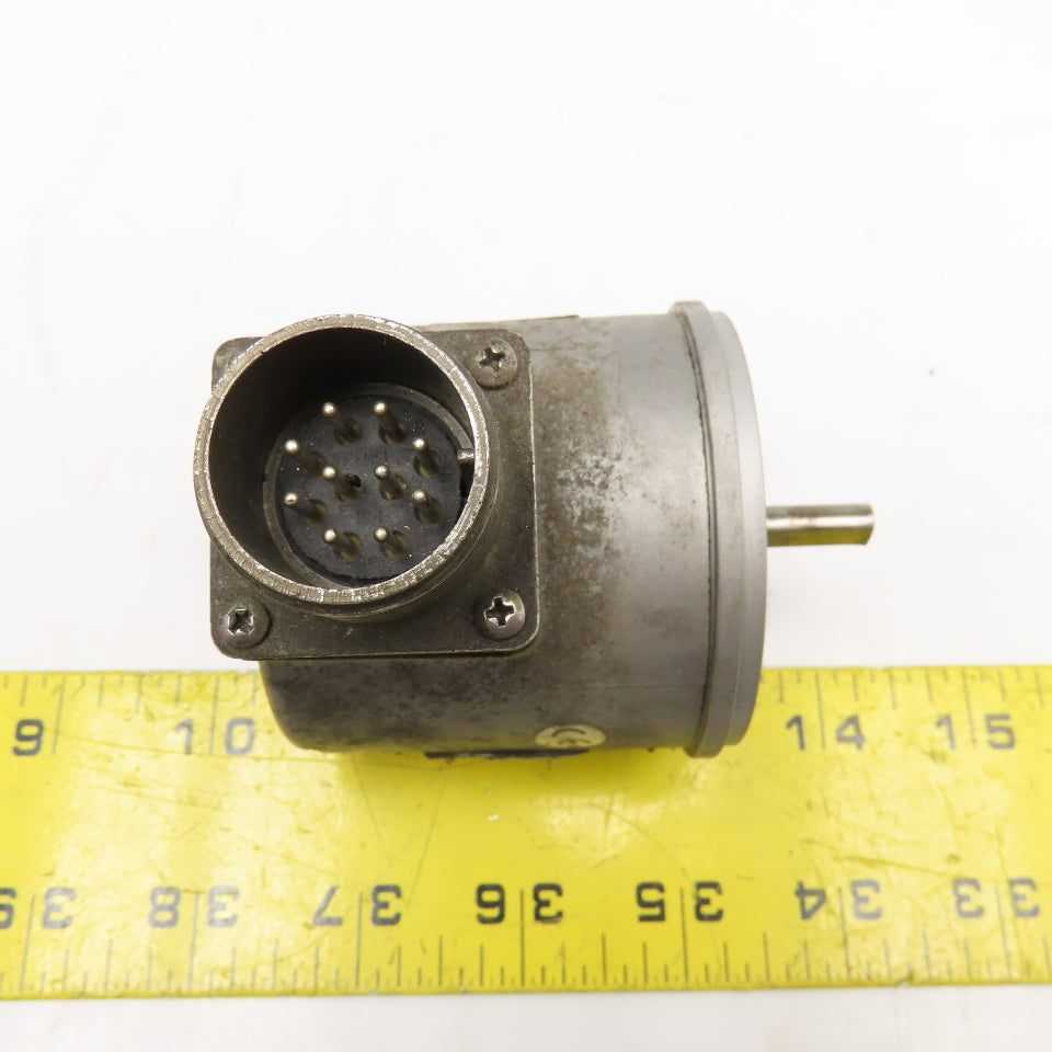 BEI L25G-F12-SB-2500-ABZC-8830-LED-SM18 Rotary Encoder 5VDC 1/4" Shaft