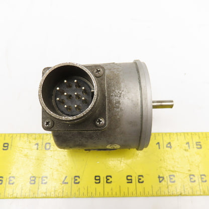 BEI L25G-F12-SB-2500-ABZC-8830-LED-SM18 Rotary Encoder 5VDC 1/4" Shaft