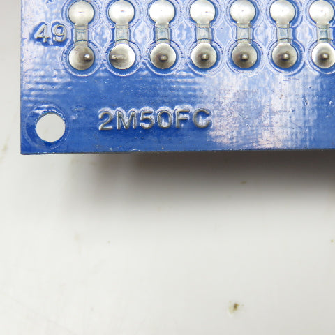 Augat RDI 2M50FC 50 Position Ribbon Cable Interface Circuit Board