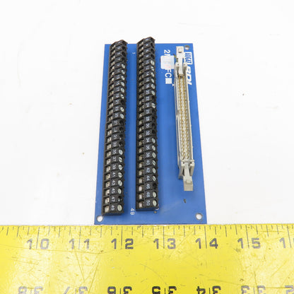 Augat RDI 2M50FC 50 Position Ribbon Cable Interface Circuit Board