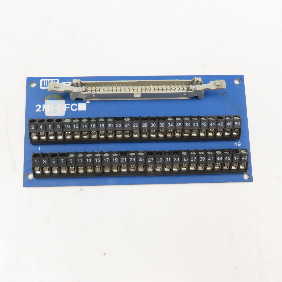 Augat RDI 2M50FC 50 Position Ribbon Cable Interface Circuit Board