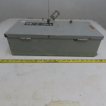 General Electric THR3362JCHCL Mod 1 60A 600V 3P Fusible Safety Disconnect Switch