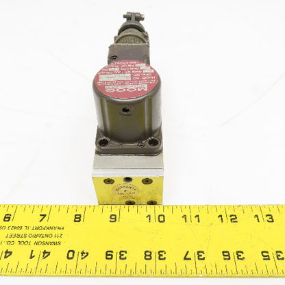 Moog 218-121 Hydraulic Servo Valve 15GPM 1500PSI