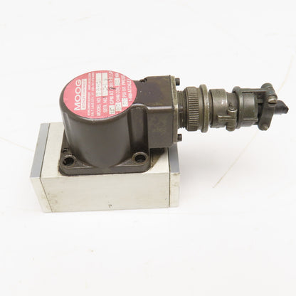 Moog 218-121 Hydraulic Servo Valve 15GPM 1500PSI