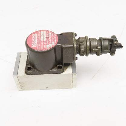 Moog 218-121 Hydraulic Servo Valve 15GPM 1500PSI