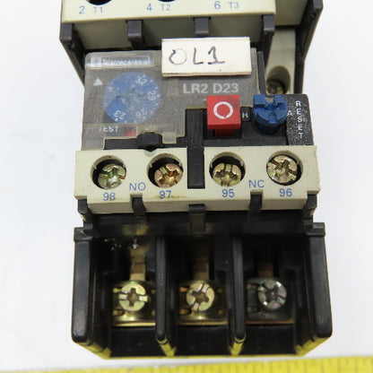 Telemecanique LP1 D32 10 LR2D2353 600V 18kW MAX Motor Starter 23-32A Trip Range