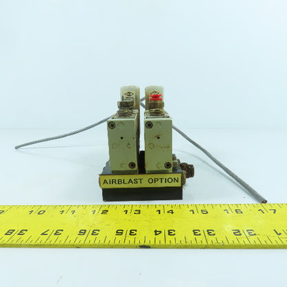 Numatics L12BA400B 2-Position 2-Valve Pneumatic Solenoid Bank 24VDC Coil