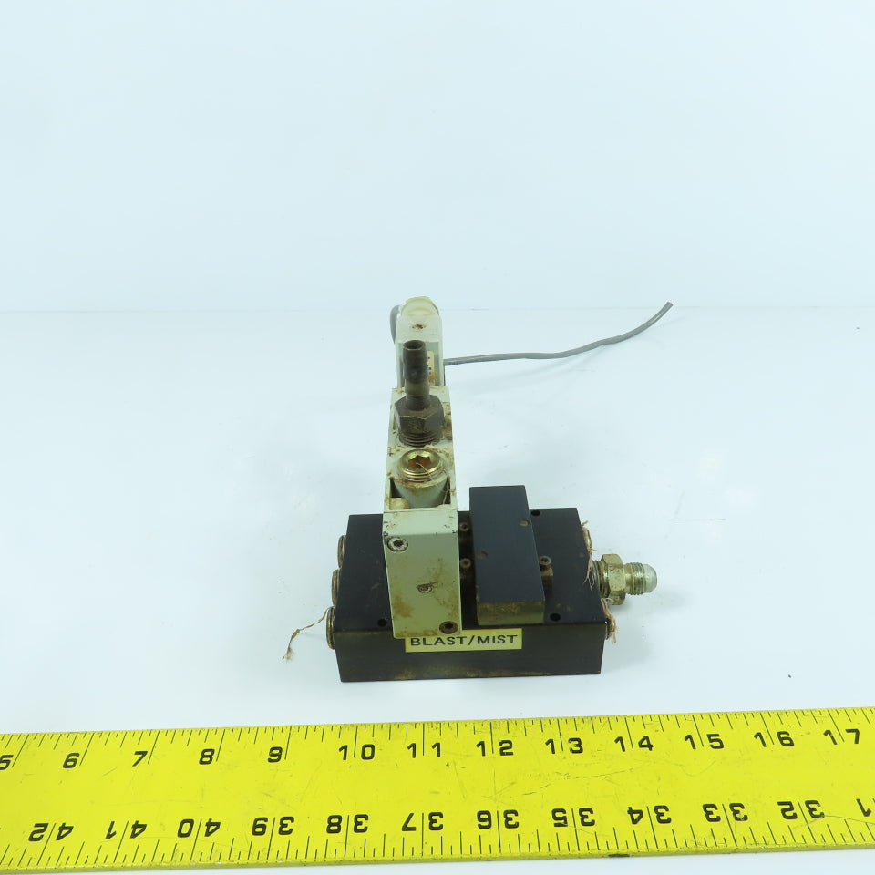 Numatics L23BA452B053H 2-Position Pneumatic Solenoid Valve 24VDC W/ Manifold