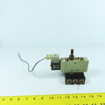 Numatics L23BA452B053H 2-Position Pneumatic Solenoid Valve 24VDC W/ Manifold