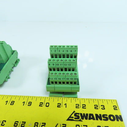 Phoenix Contact UMK-SE 11,25-1 Relay Module Terminal Block Lot Of 6
