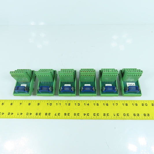 Phoenix Contact UMK-SE 11,25-1 Relay Module Terminal Block Lot Of 6