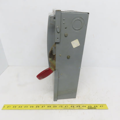 Westinghouse HF361 30A 600V 3 Pole Fusible Safety Disconnect Switch